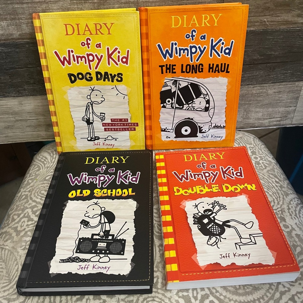 Diary of a Wimpy Kid Books Dog Days Long Haul Old School Double Down Jeff Kinney